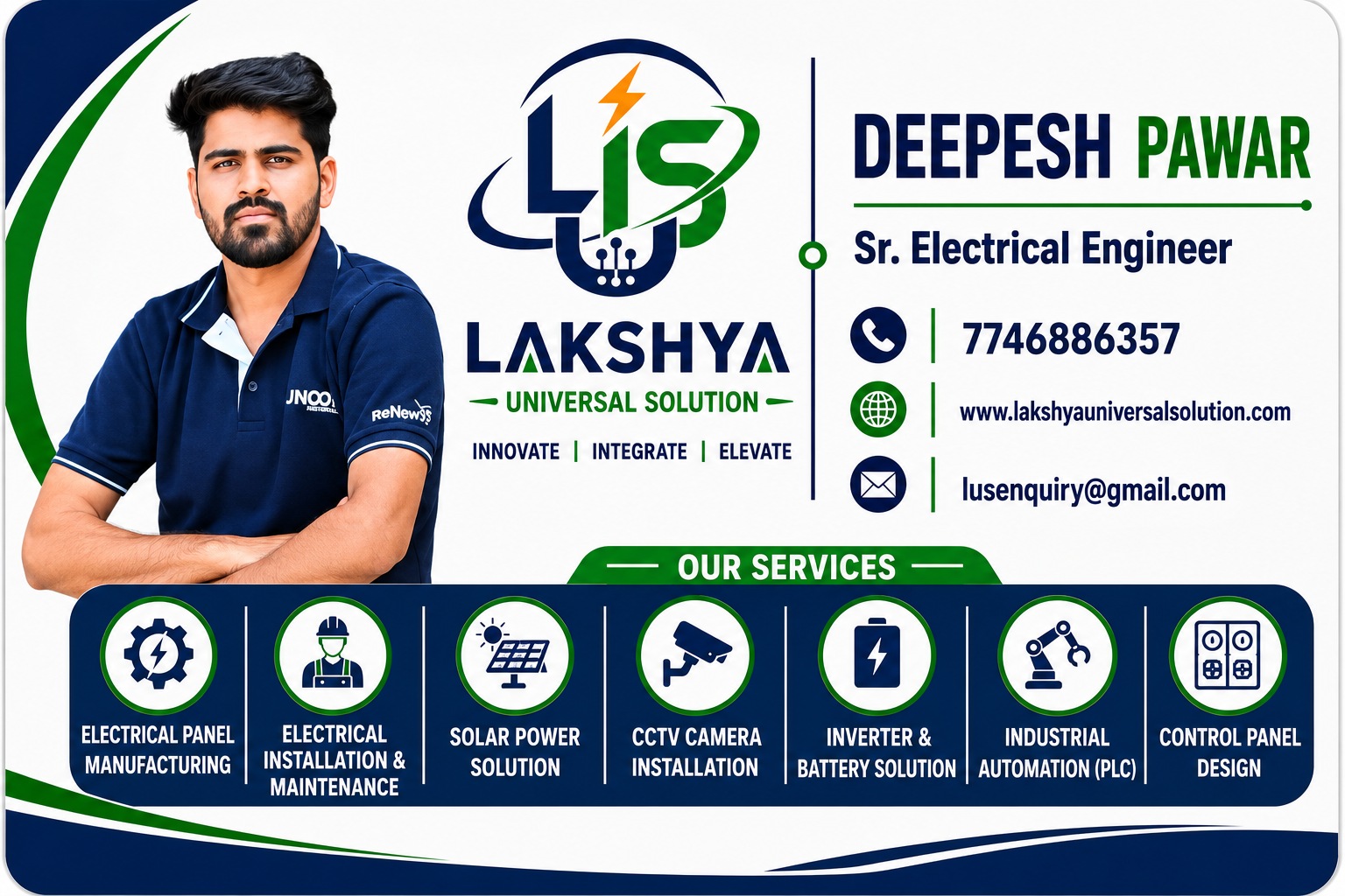 Deepesh Pawar, Senior Electrical Engineer